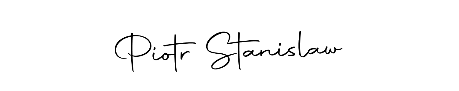 How to make Piotr Stanislaw signature? Autography-DOLnW is a professional autograph style. Create handwritten signature for Piotr Stanislaw name. Piotr Stanislaw signature style 10 images and pictures png