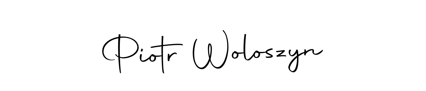 How to make Piotr Woloszyn signature? Autography-DOLnW is a professional autograph style. Create handwritten signature for Piotr Woloszyn name. Piotr Woloszyn signature style 10 images and pictures png