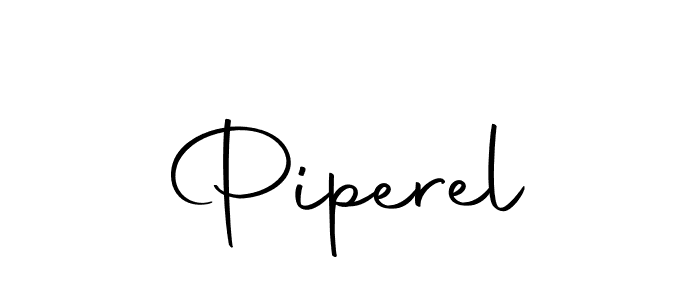 You should practise on your own different ways (Autography-DOLnW) to write your name (Piperel) in signature. don't let someone else do it for you. Piperel signature style 10 images and pictures png