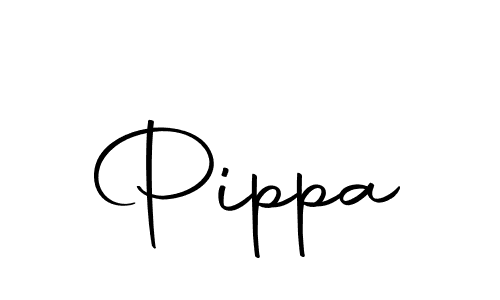 Create a beautiful signature design for name Pippa. With this signature (Autography-DOLnW) fonts, you can make a handwritten signature for free. Pippa signature style 10 images and pictures png