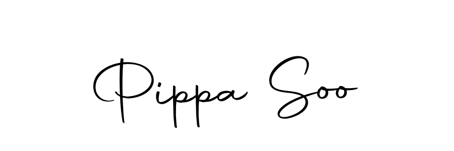 Similarly Autography-DOLnW is the best handwritten signature design. Signature creator online .You can use it as an online autograph creator for name Pippa Soo. Pippa Soo signature style 10 images and pictures png