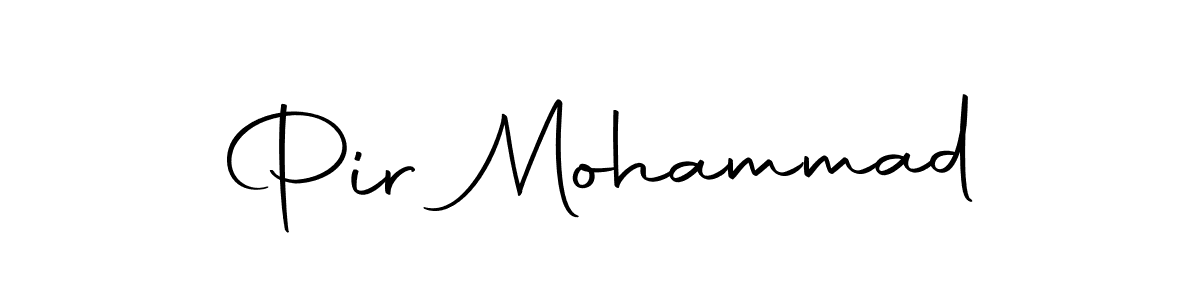 Make a beautiful signature design for name Pir Mohammad. Use this online signature maker to create a handwritten signature for free. Pir Mohammad signature style 10 images and pictures png