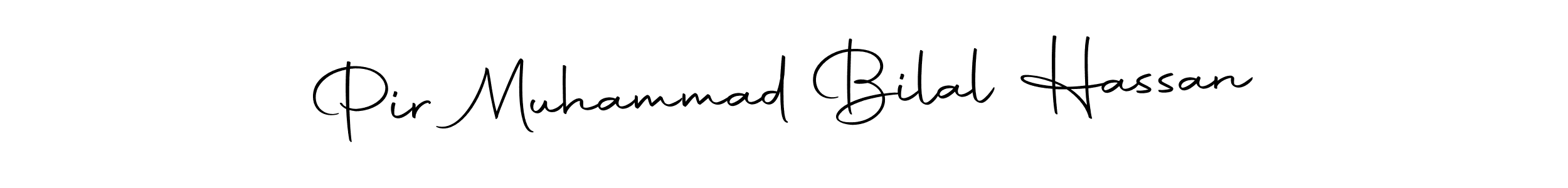 Make a beautiful signature design for name Pir Muhammad Bilal Hassan. Use this online signature maker to create a handwritten signature for free. Pir Muhammad Bilal Hassan signature style 10 images and pictures png