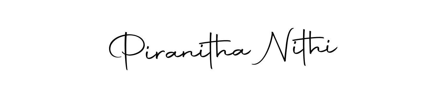 Here are the top 10 professional signature styles for the name Piranitha Nithi. These are the best autograph styles you can use for your name. Piranitha Nithi signature style 10 images and pictures png