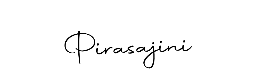 Design your own signature with our free online signature maker. With this signature software, you can create a handwritten (Autography-DOLnW) signature for name Pirasajini. Pirasajini signature style 10 images and pictures png