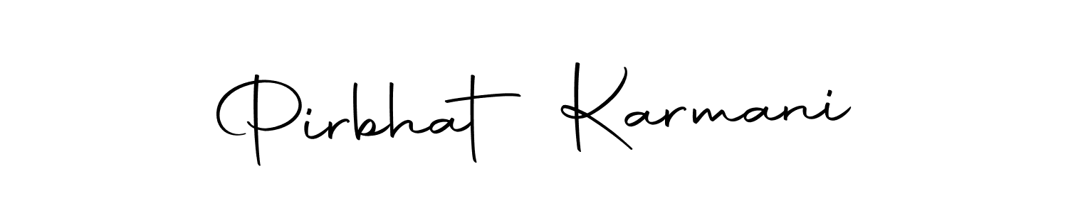 You can use this online signature creator to create a handwritten signature for the name Pirbhat Karmani. This is the best online autograph maker. Pirbhat Karmani signature style 10 images and pictures png