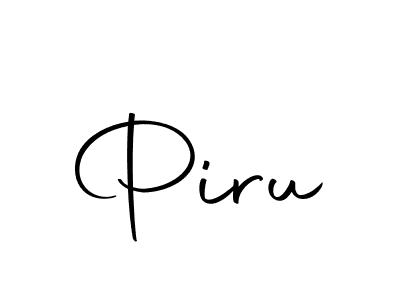 The best way (Autography-DOLnW) to make a short signature is to pick only two or three words in your name. The name Piru include a total of six letters. For converting this name. Piru signature style 10 images and pictures png