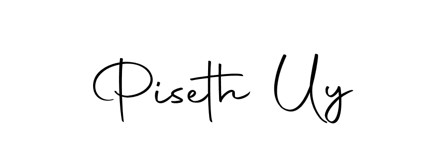 The best way (Autography-DOLnW) to make a short signature is to pick only two or three words in your name. The name Piseth Uy include a total of six letters. For converting this name. Piseth Uy signature style 10 images and pictures png