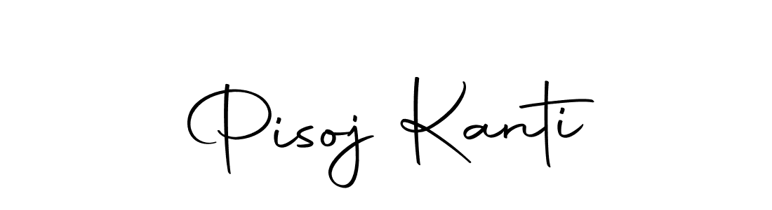 The best way (Autography-DOLnW) to make a short signature is to pick only two or three words in your name. The name Pisoj Kanti include a total of six letters. For converting this name. Pisoj Kanti signature style 10 images and pictures png