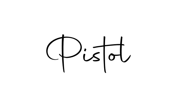 Make a beautiful signature design for name Pistol. With this signature (Autography-DOLnW) style, you can create a handwritten signature for free. Pistol signature style 10 images and pictures png