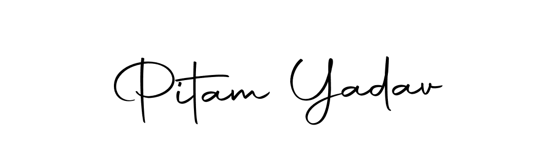 Make a short Pitam Yadav signature style. Manage your documents anywhere anytime using Autography-DOLnW. Create and add eSignatures, submit forms, share and send files easily. Pitam Yadav signature style 10 images and pictures png