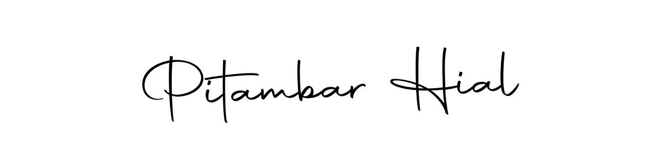 You should practise on your own different ways (Autography-DOLnW) to write your name (Pitambar Hial) in signature. don't let someone else do it for you. Pitambar Hial signature style 10 images and pictures png