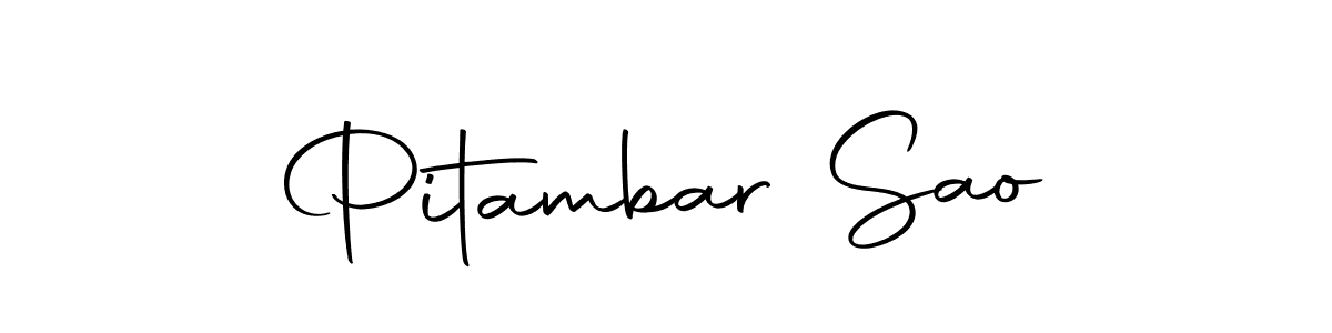 You should practise on your own different ways (Autography-DOLnW) to write your name (Pitambar Sao) in signature. don't let someone else do it for you. Pitambar Sao signature style 10 images and pictures png
