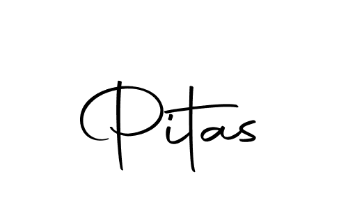 Create a beautiful signature design for name Pitas. With this signature (Autography-DOLnW) fonts, you can make a handwritten signature for free. Pitas signature style 10 images and pictures png