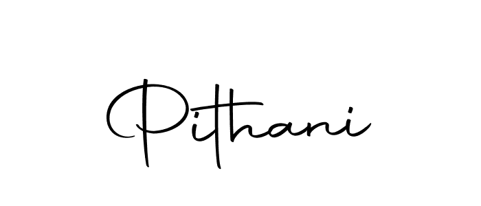 Pithani stylish signature style. Best Handwritten Sign (Autography-DOLnW) for my name. Handwritten Signature Collection Ideas for my name Pithani. Pithani signature style 10 images and pictures png