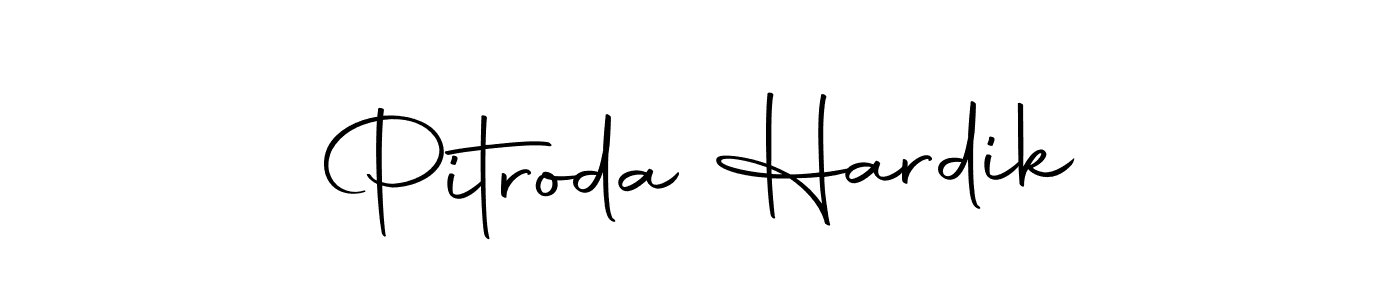 Use a signature maker to create a handwritten signature online. With this signature software, you can design (Autography-DOLnW) your own signature for name Pitroda Hardik. Pitroda Hardik signature style 10 images and pictures png