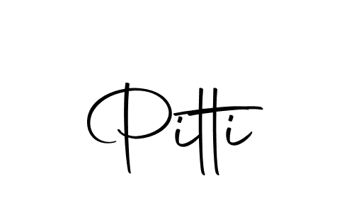 Use a signature maker to create a handwritten signature online. With this signature software, you can design (Autography-DOLnW) your own signature for name Pitti. Pitti signature style 10 images and pictures png