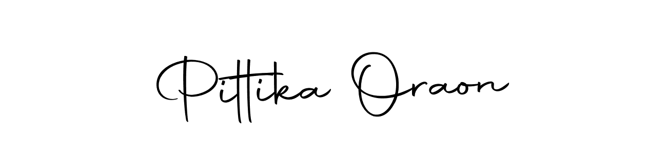 Make a beautiful signature design for name Pittika Oraon. With this signature (Autography-DOLnW) style, you can create a handwritten signature for free. Pittika Oraon signature style 10 images and pictures png