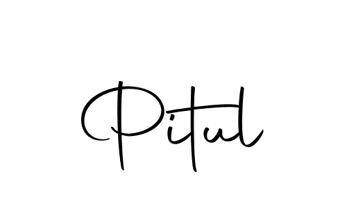 if you are searching for the best signature style for your name Pitul. so please give up your signature search. here we have designed multiple signature styles  using Autography-DOLnW. Pitul signature style 10 images and pictures png