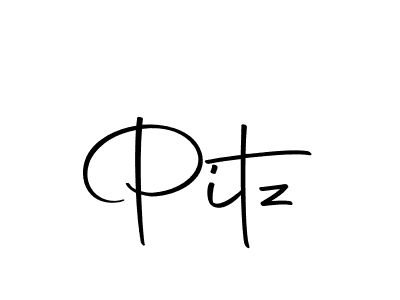 How to make Pitz signature? Autography-DOLnW is a professional autograph style. Create handwritten signature for Pitz name. Pitz signature style 10 images and pictures png