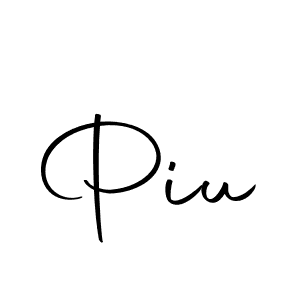 Make a beautiful signature design for name Piu. Use this online signature maker to create a handwritten signature for free. Piu signature style 10 images and pictures png