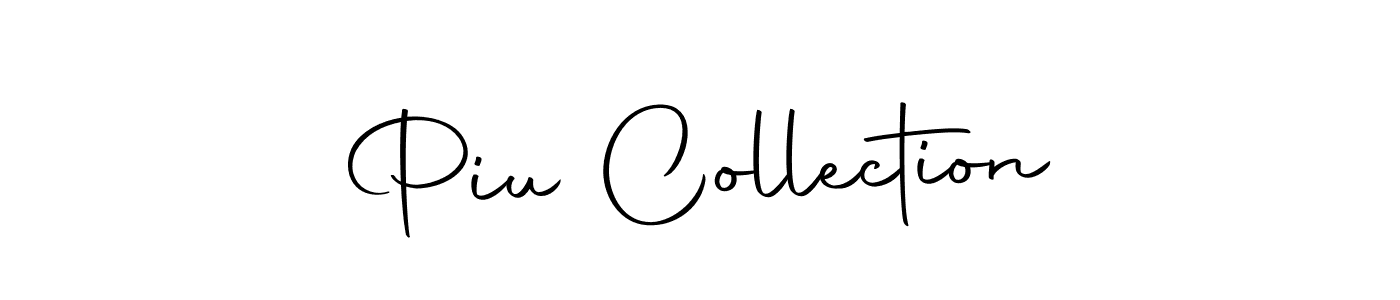 Autography-DOLnW is a professional signature style that is perfect for those who want to add a touch of class to their signature. It is also a great choice for those who want to make their signature more unique. Get Piu Collection name to fancy signature for free. Piu Collection signature style 10 images and pictures png
