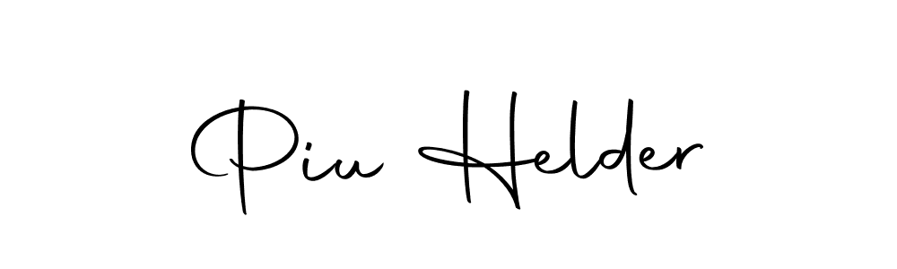 Also we have Piu Helder name is the best signature style. Create professional handwritten signature collection using Autography-DOLnW autograph style. Piu Helder signature style 10 images and pictures png