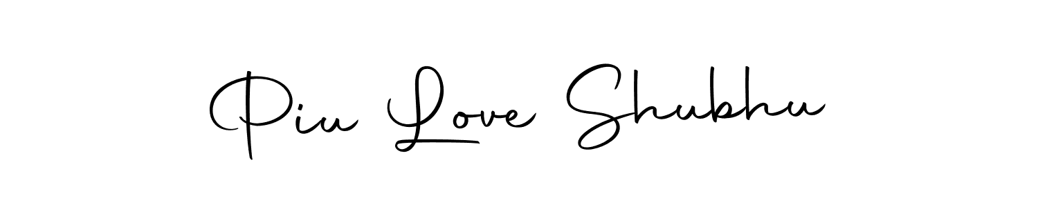 How to Draw Piu Love Shubhu signature style? Autography-DOLnW is a latest design signature styles for name Piu Love Shubhu. Piu Love Shubhu signature style 10 images and pictures png