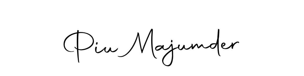 Here are the top 10 professional signature styles for the name Piu Majumder. These are the best autograph styles you can use for your name. Piu Majumder signature style 10 images and pictures png