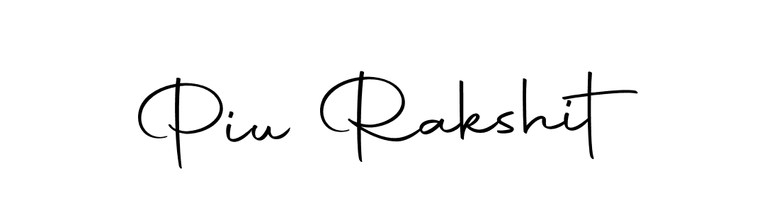 Make a beautiful signature design for name Piu Rakshit. Use this online signature maker to create a handwritten signature for free. Piu Rakshit signature style 10 images and pictures png