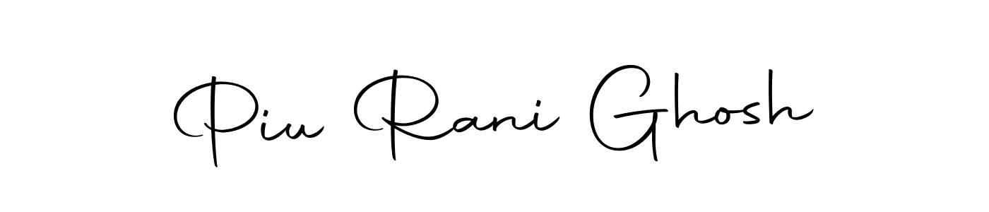 You can use this online signature creator to create a handwritten signature for the name Piu Rani Ghosh. This is the best online autograph maker. Piu Rani Ghosh signature style 10 images and pictures png