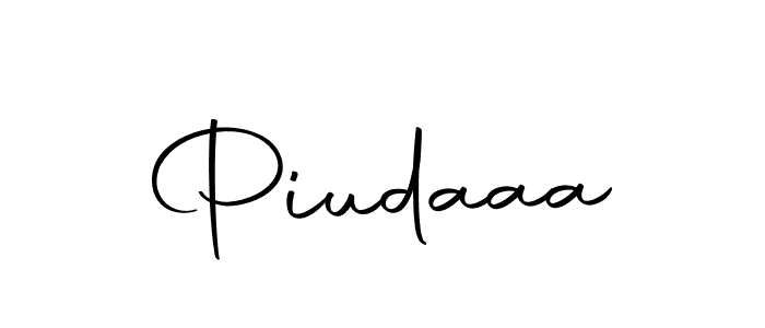 How to make Piudaaa name signature. Use Autography-DOLnW style for creating short signs online. This is the latest handwritten sign. Piudaaa signature style 10 images and pictures png