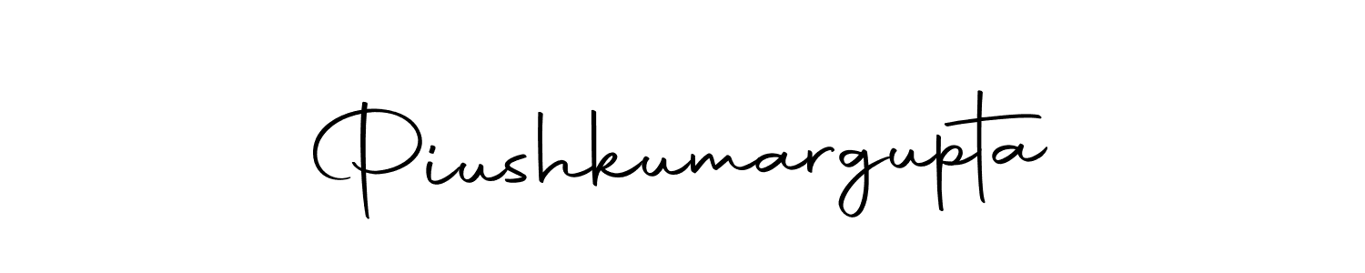 The best way (Autography-DOLnW) to make a short signature is to pick only two or three words in your name. The name Piushkumargupta include a total of six letters. For converting this name. Piushkumargupta signature style 10 images and pictures png