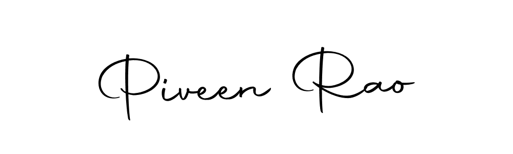 Similarly Autography-DOLnW is the best handwritten signature design. Signature creator online .You can use it as an online autograph creator for name Piveen Rao. Piveen Rao signature style 10 images and pictures png