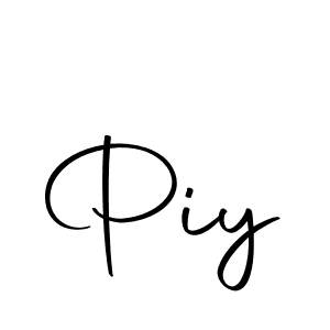 The best way (Autography-DOLnW) to make a short signature is to pick only two or three words in your name. The name Piy include a total of six letters. For converting this name. Piy signature style 10 images and pictures png