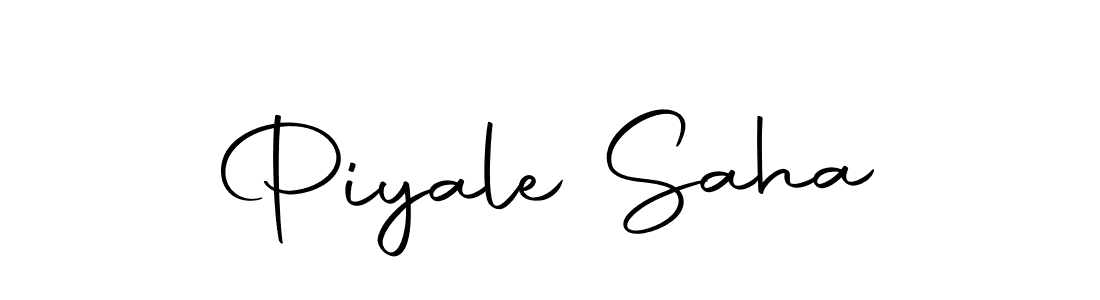 The best way (Autography-DOLnW) to make a short signature is to pick only two or three words in your name. The name Piyale Saha include a total of six letters. For converting this name. Piyale Saha signature style 10 images and pictures png