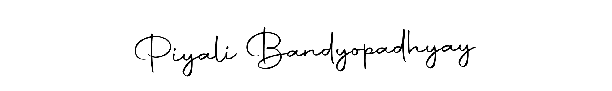 Design your own signature with our free online signature maker. With this signature software, you can create a handwritten (Autography-DOLnW) signature for name Piyali Bandyopadhyay. Piyali Bandyopadhyay signature style 10 images and pictures png