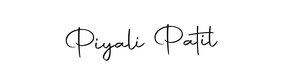 Make a short Piyali Patil signature style. Manage your documents anywhere anytime using Autography-DOLnW. Create and add eSignatures, submit forms, share and send files easily. Piyali Patil signature style 10 images and pictures png