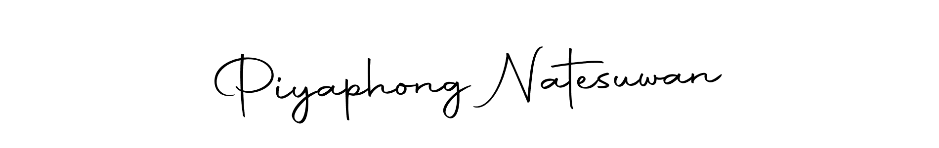 Make a beautiful signature design for name Piyaphong Natesuwan. With this signature (Autography-DOLnW) style, you can create a handwritten signature for free. Piyaphong Natesuwan signature style 10 images and pictures png