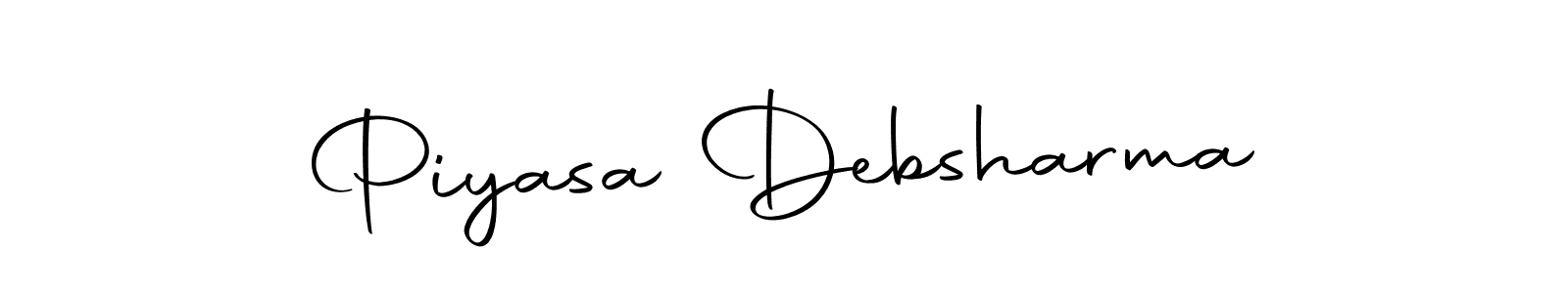 You can use this online signature creator to create a handwritten signature for the name Piyasa Debsharma. This is the best online autograph maker. Piyasa Debsharma signature style 10 images and pictures png