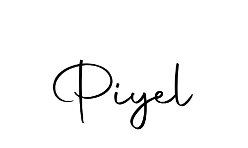 Make a beautiful signature design for name Piyel. With this signature (Autography-DOLnW) style, you can create a handwritten signature for free. Piyel signature style 10 images and pictures png