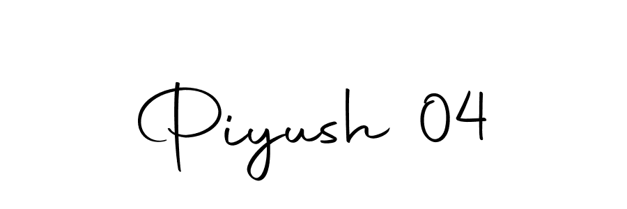 The best way (Autography-DOLnW) to make a short signature is to pick only two or three words in your name. The name Piyush 04 include a total of six letters. For converting this name. Piyush 04 signature style 10 images and pictures png