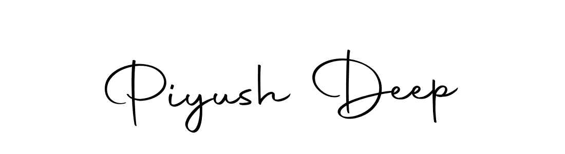 Make a beautiful signature design for name Piyush Deep. With this signature (Autography-DOLnW) style, you can create a handwritten signature for free. Piyush Deep signature style 10 images and pictures png