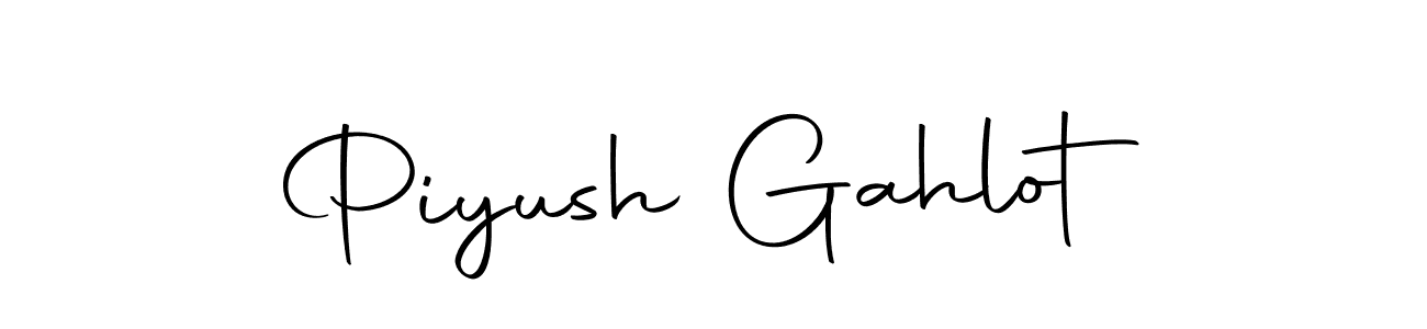 Here are the top 10 professional signature styles for the name Piyush Gahlot. These are the best autograph styles you can use for your name. Piyush Gahlot signature style 10 images and pictures png