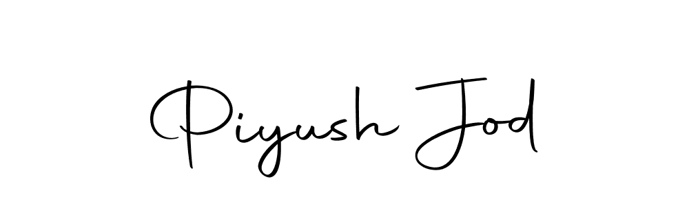 Make a beautiful signature design for name Piyush Jod. With this signature (Autography-DOLnW) style, you can create a handwritten signature for free. Piyush Jod signature style 10 images and pictures png