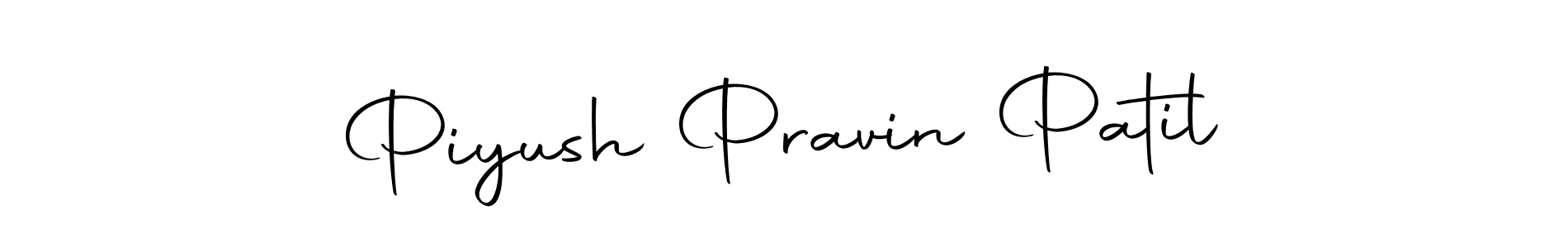 Use a signature maker to create a handwritten signature online. With this signature software, you can design (Autography-DOLnW) your own signature for name Piyush Pravin Patil. Piyush Pravin Patil signature style 10 images and pictures png