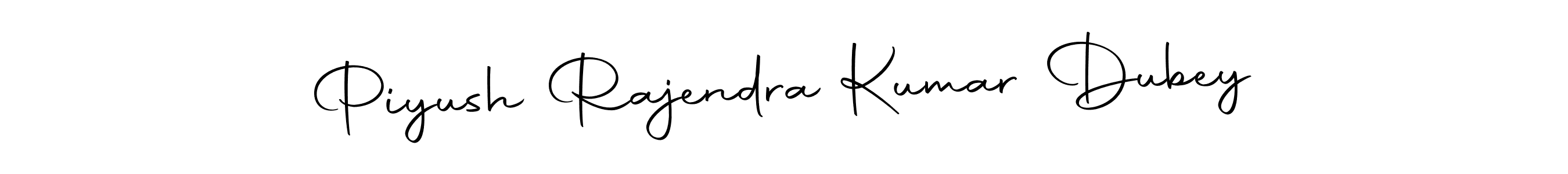 Design your own signature with our free online signature maker. With this signature software, you can create a handwritten (Autography-DOLnW) signature for name Piyush Rajendra Kumar Dubey. Piyush Rajendra Kumar Dubey signature style 10 images and pictures png