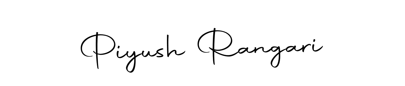 Also we have Piyush Rangari name is the best signature style. Create professional handwritten signature collection using Autography-DOLnW autograph style. Piyush Rangari signature style 10 images and pictures png