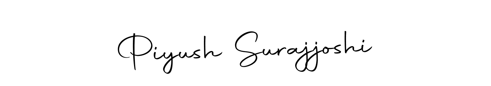 Once you've used our free online signature maker to create your best signature Autography-DOLnW style, it's time to enjoy all of the benefits that Piyush Surajjoshi name signing documents. Piyush Surajjoshi signature style 10 images and pictures png