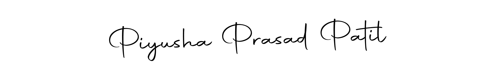 You can use this online signature creator to create a handwritten signature for the name Piyusha Prasad Patil. This is the best online autograph maker. Piyusha Prasad Patil signature style 10 images and pictures png